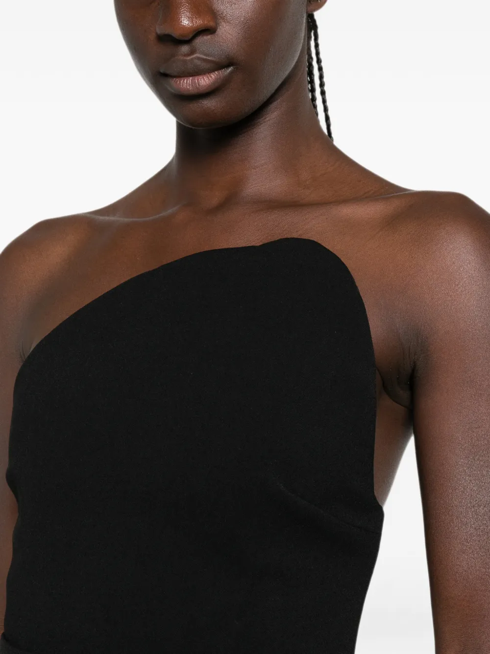 Solace London Seraphina maxi-jurk met ceintuur Zwart