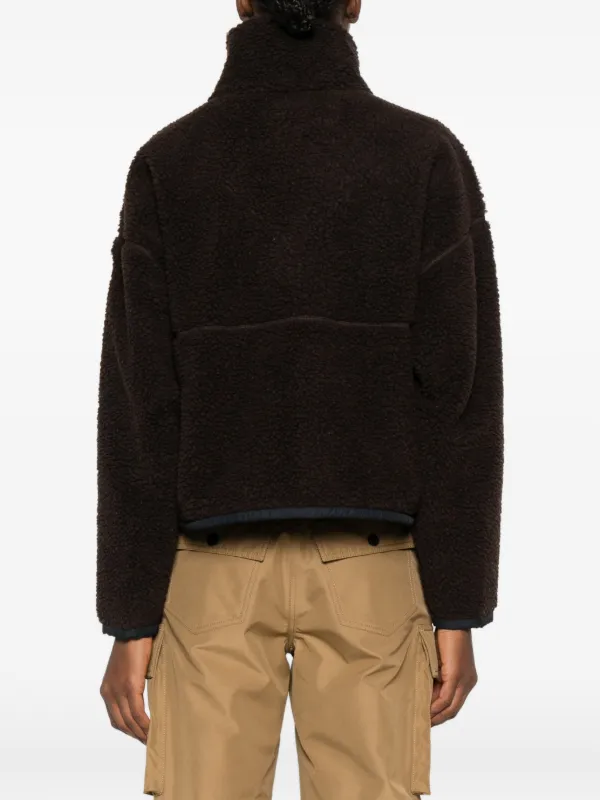 Canada Goose ジップアップ フリースジャケット | ブラウン | FARFETCH JP