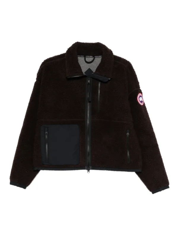 Canada Goose Simcoe Zip-fastening Fleece Jacket in Brown