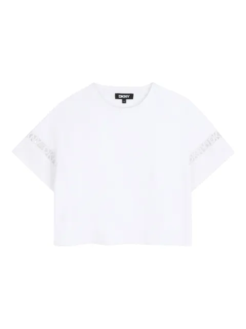 Dkny Kids logo-tape T-shirt