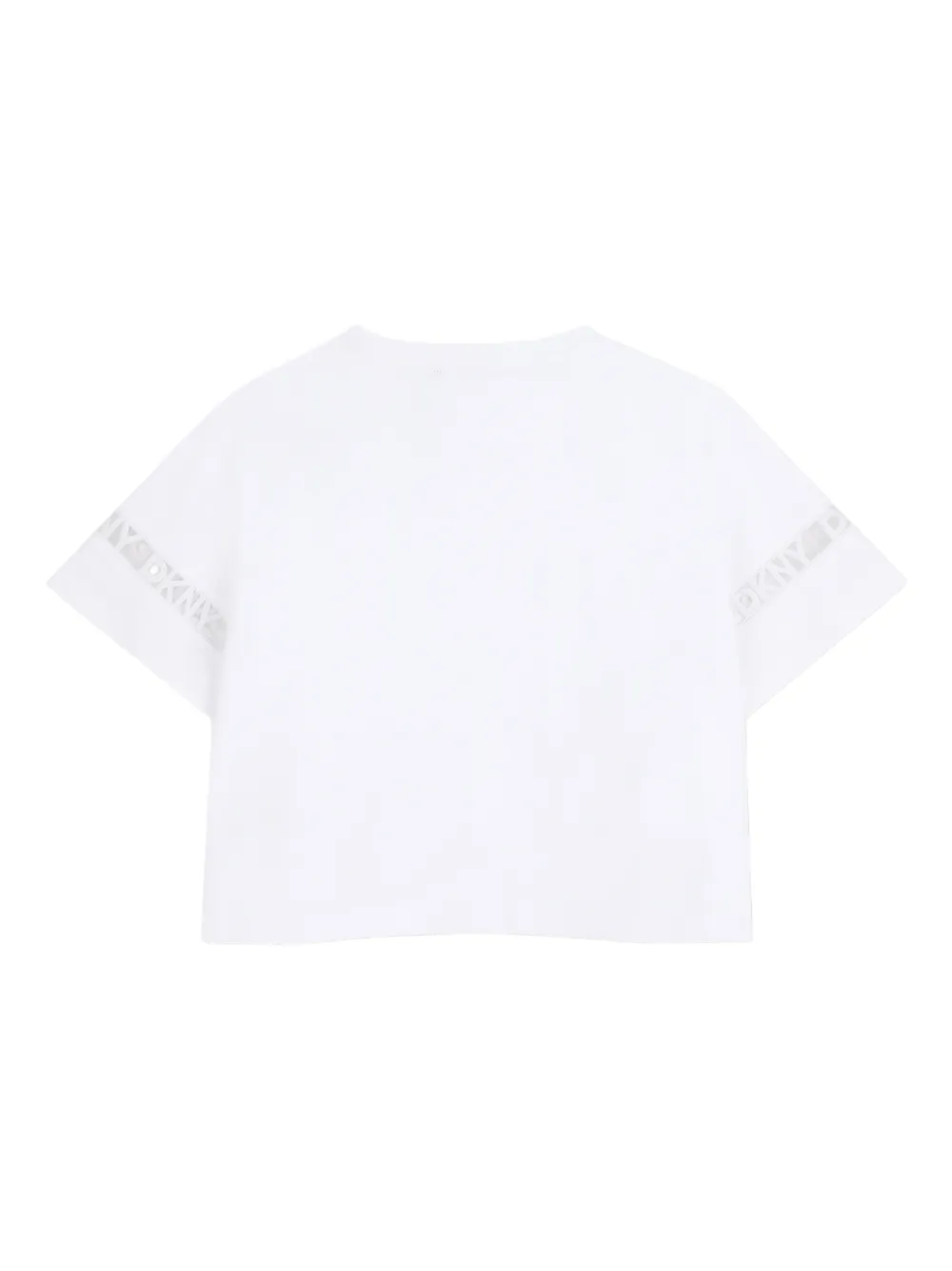 Dkny Kids T-shirt met logoband Wit