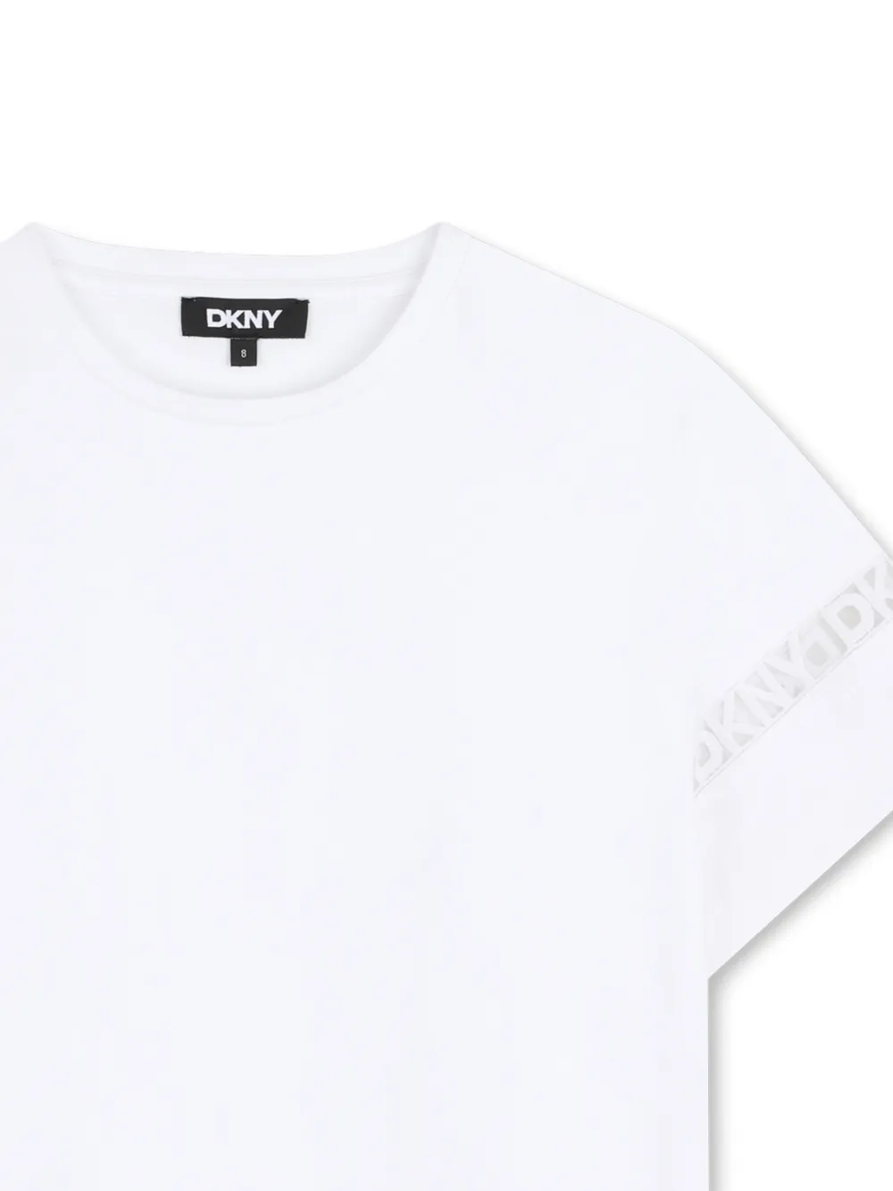 Dkny Kids T-shirt met logoband Wit