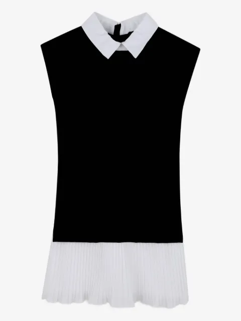 Karl Lagerfeld Kids 칼라 플리츠 드레스