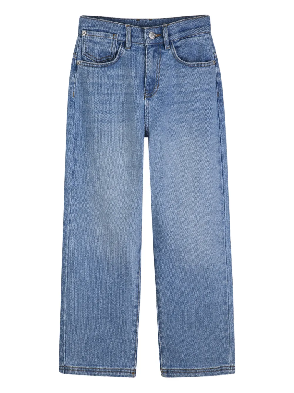 Dkny Kids belt-loops jeans - Blu