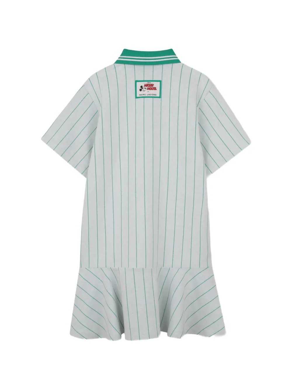 Marc Jacobs Kids x Disney jurk met gestreept patroon en ruches Grijs