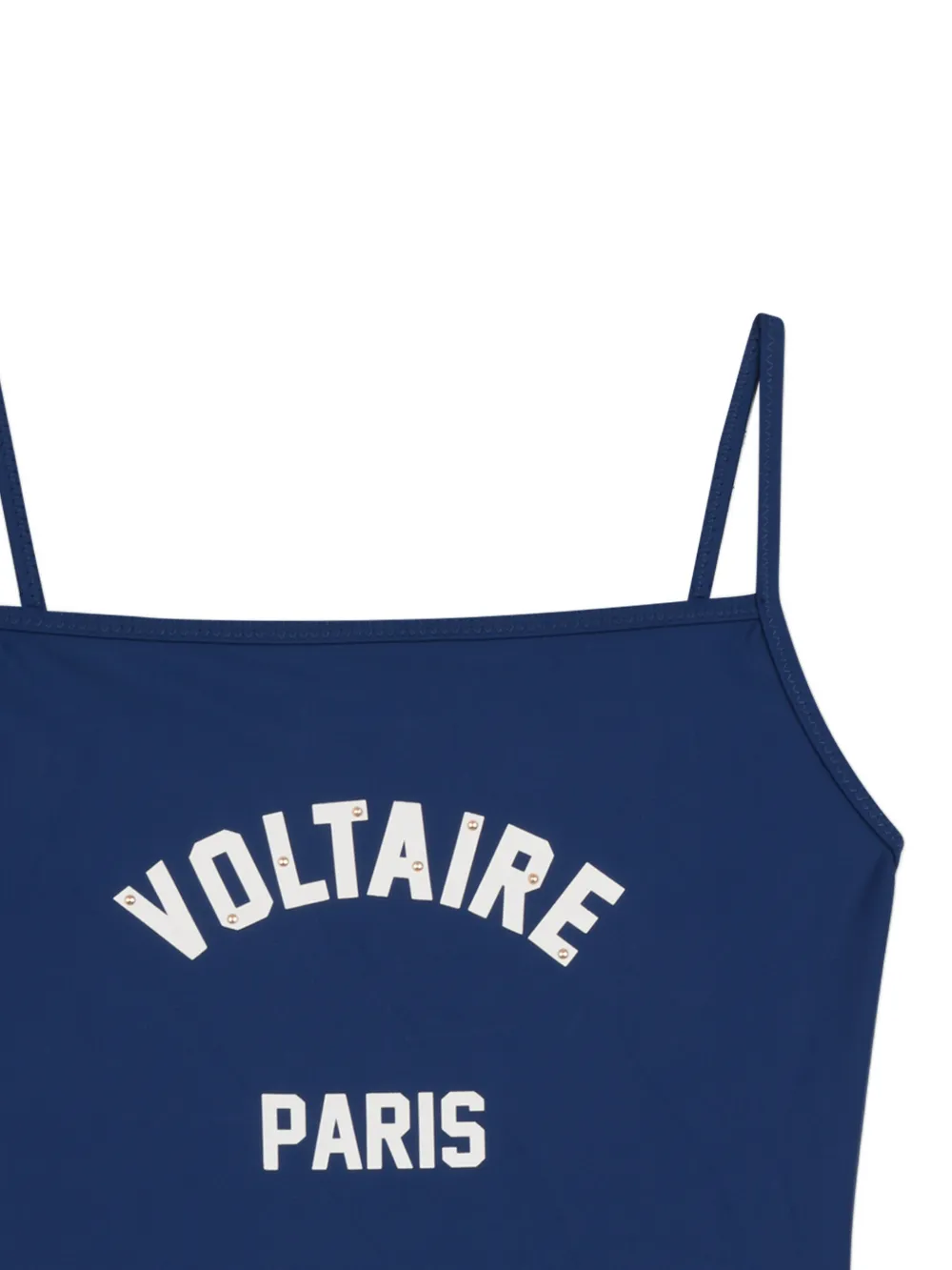 Zadig & Voltaire Kids Badpak met letterprint Blauw