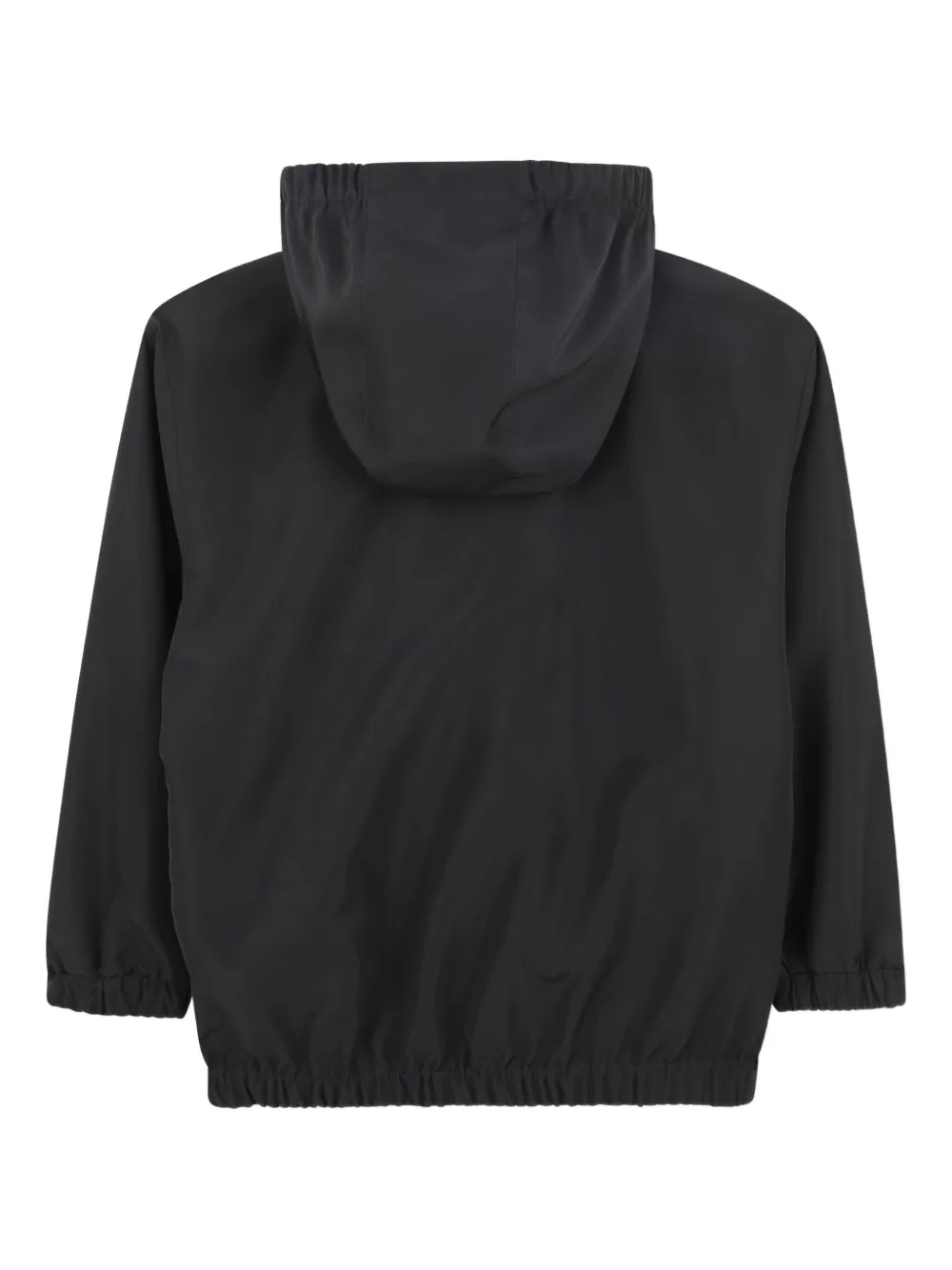 Kenzo Kids Top met capuchon en paardenprint Zwart
