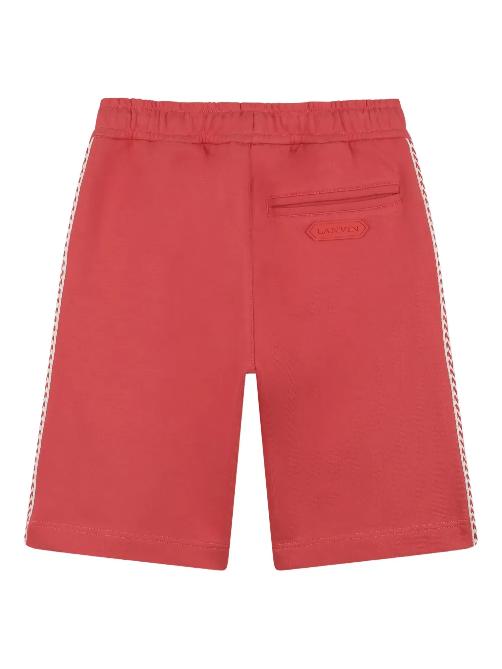 Lanvin Enfant Drawstring Shorts - Red 