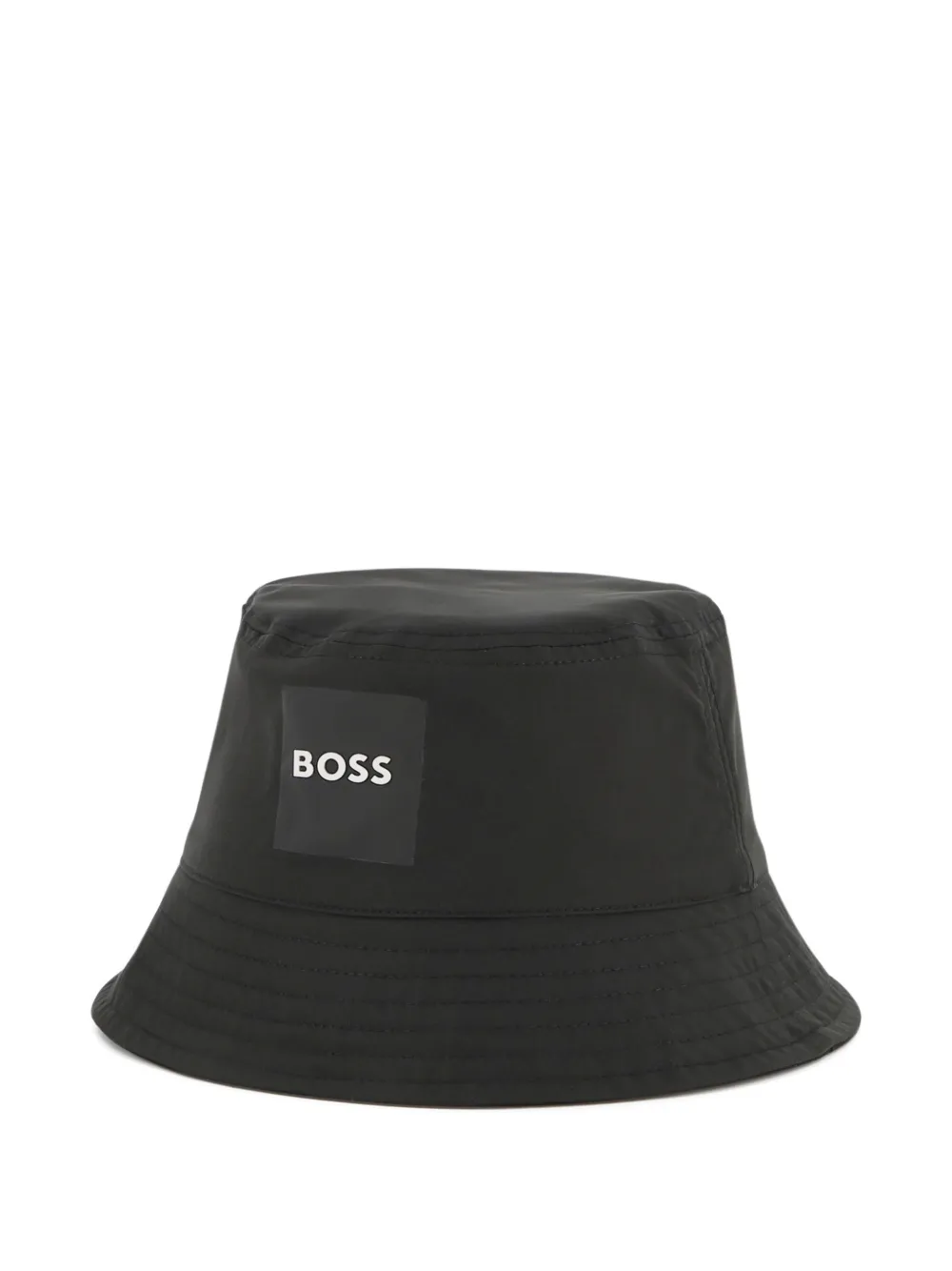 BOSS Kidswear Cappello bucket con stampa - Nero