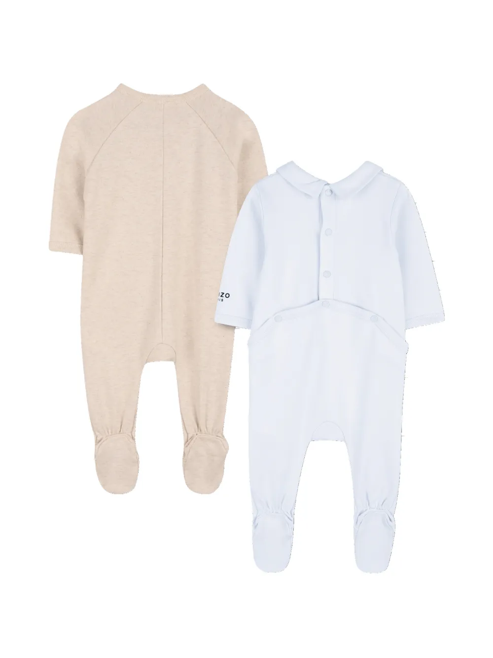  Kenzo Kids Logo-print Pyjamas (set Of Two) - Neutrals 