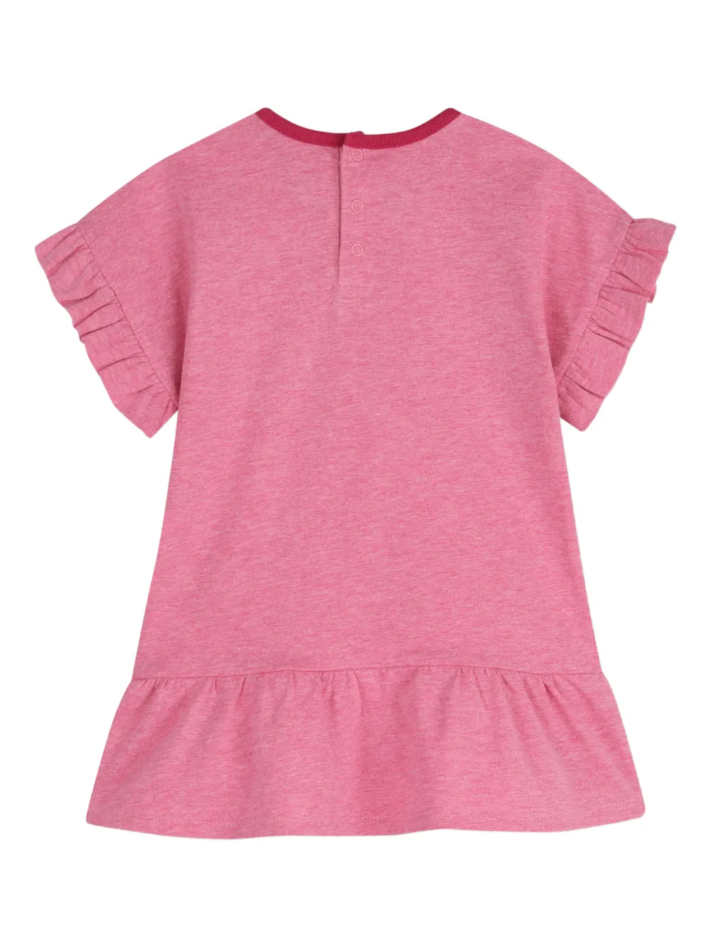 Chloé Kids Jurk met ruches Roze