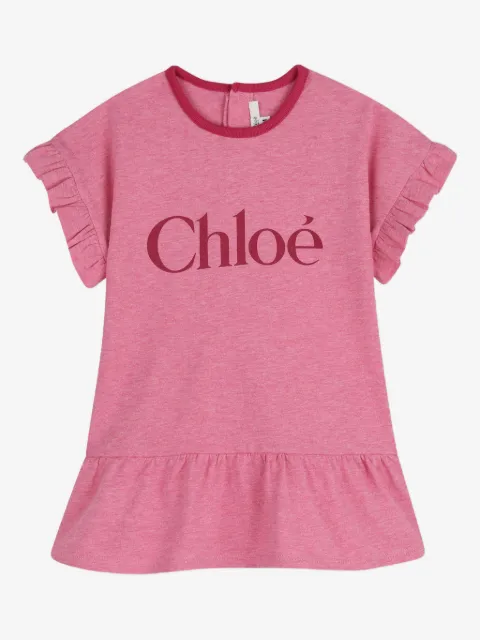 Chloé Kids Abito con ruches