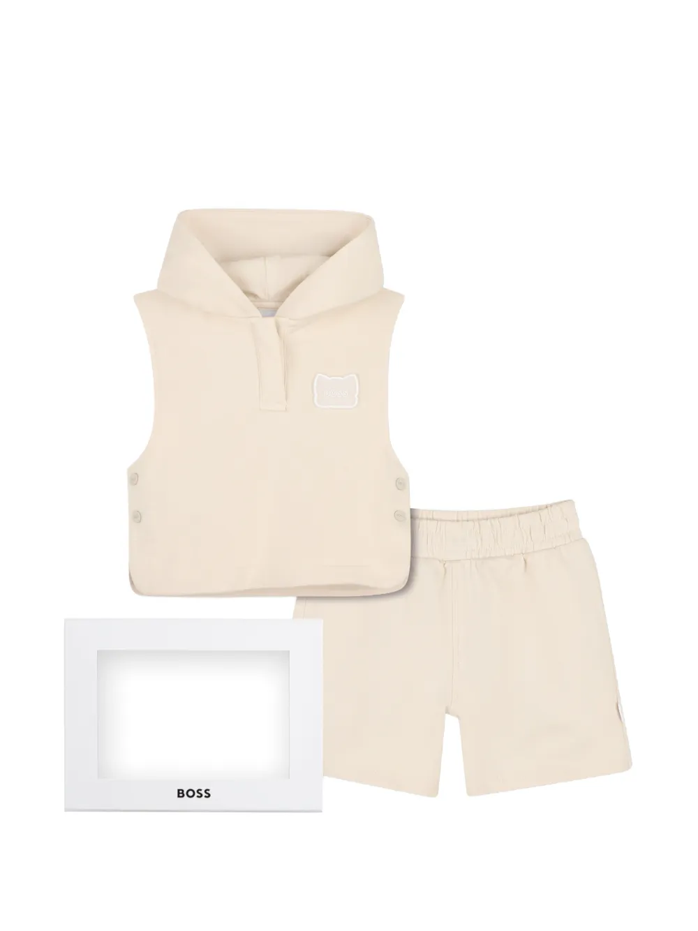 BOSS Kidswear Tuta sportiva smanicata - Toni neutri