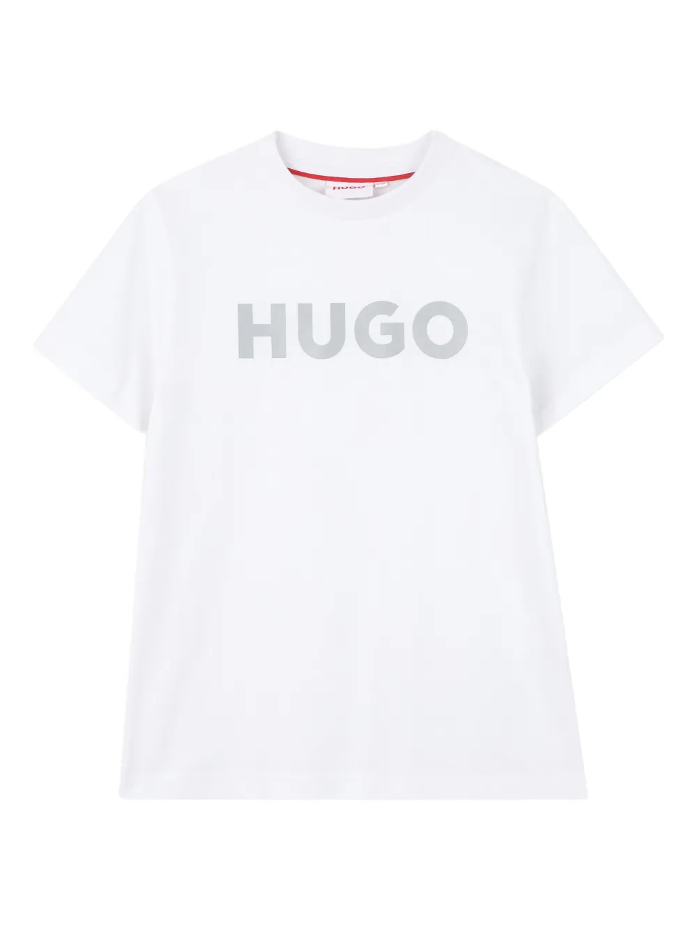 HUGO KIDS T-shirt a maniche corte con logo - Bianco