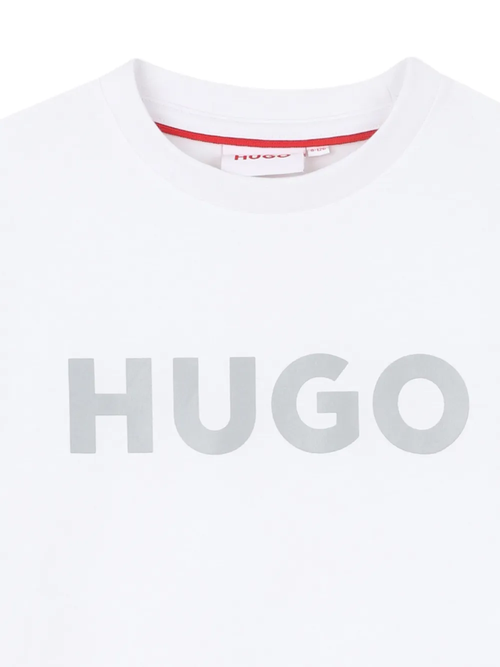 HUGO KIDS T-shirt met logo Wit