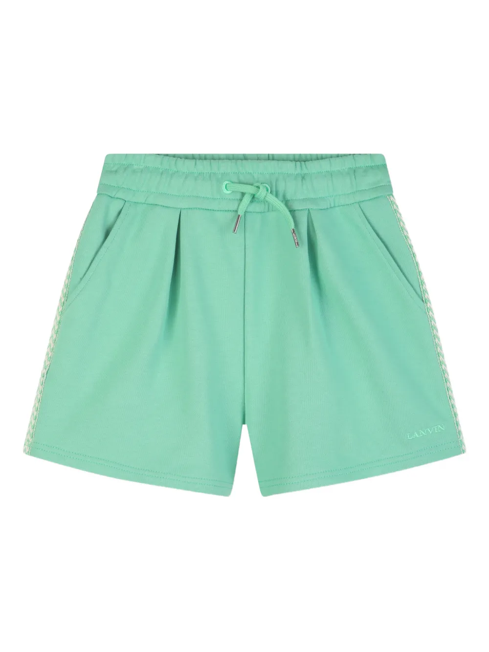 Lanvin Enfant Shorts con coulisse - Verde