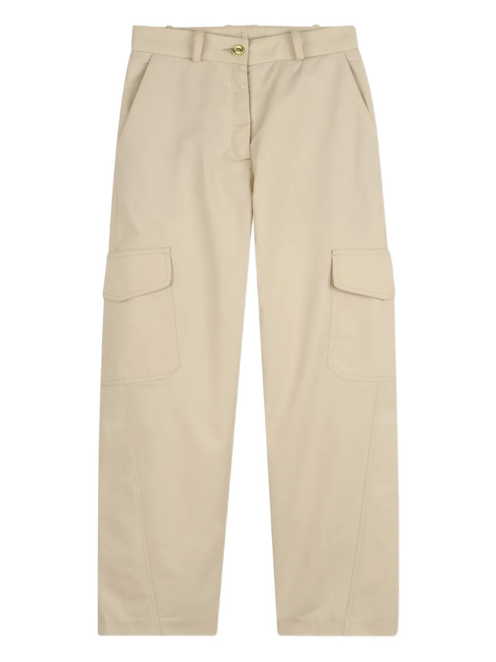 Givenchy Kids cargo pocket trousers - Toni neutri