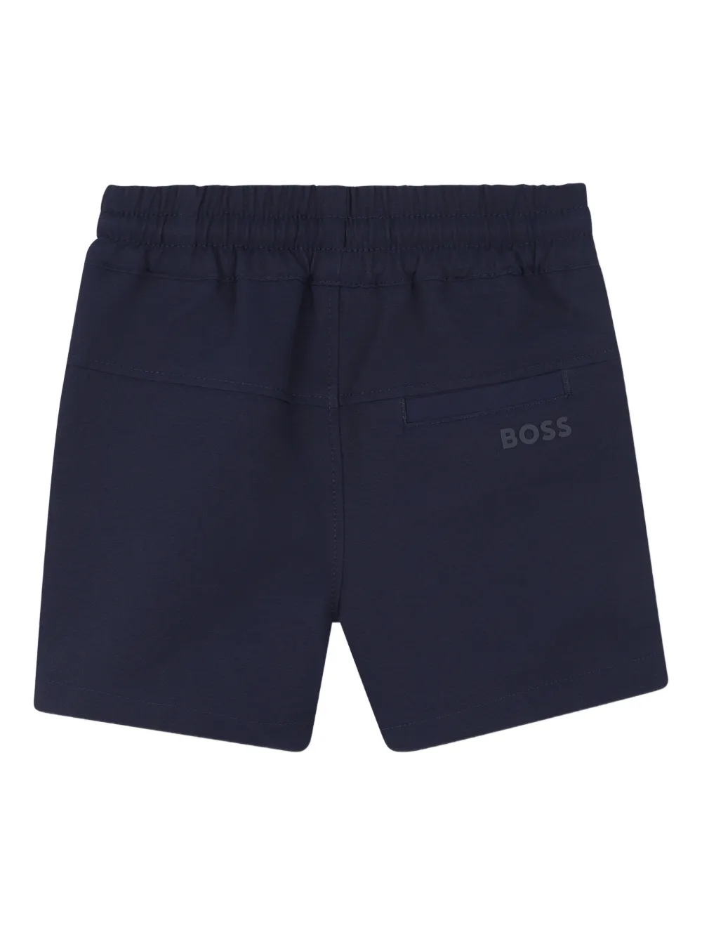 BOSS Kidswear Shorts met trekkoord - Blauw