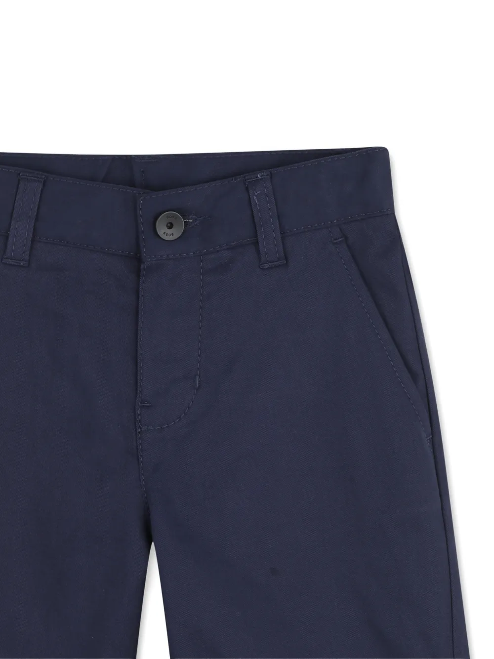  Boss Kidswear Bermudas Con Botones - Azul 