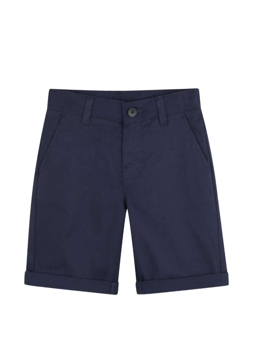 BOSS Kidswear Shorts con risvolto - Blu