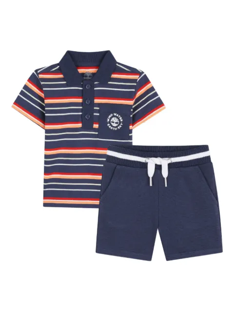 Timberland Kids set de shorts con motivo de rayas