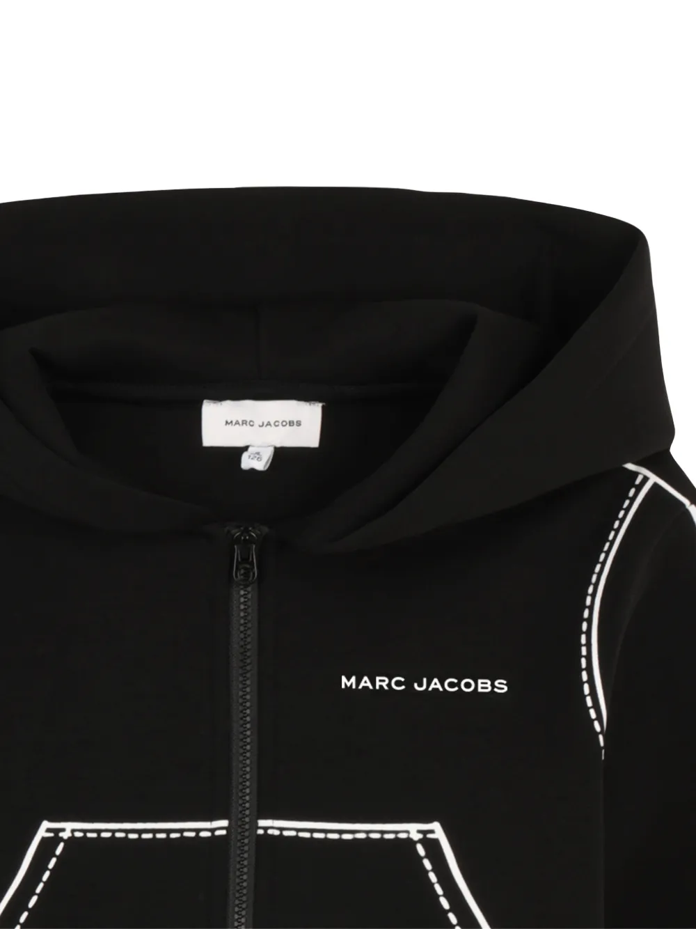 Marc Jacobs Kids Sweater met ritssluiting Zwart