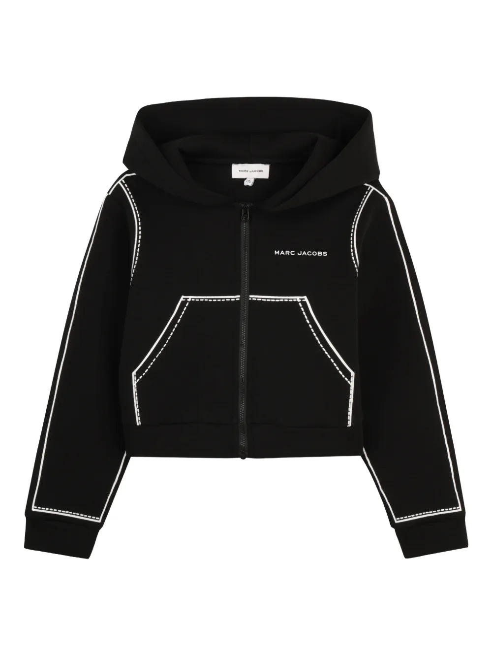 Marc Jacobs Kids Felpa con zip - Nero
