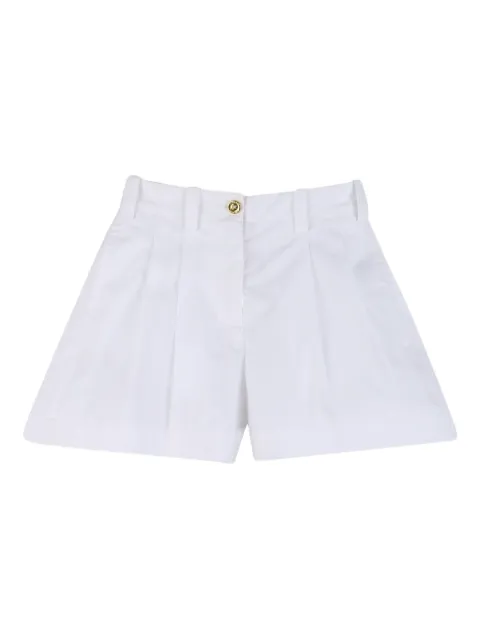 Givenchy Kids pleated button shorts