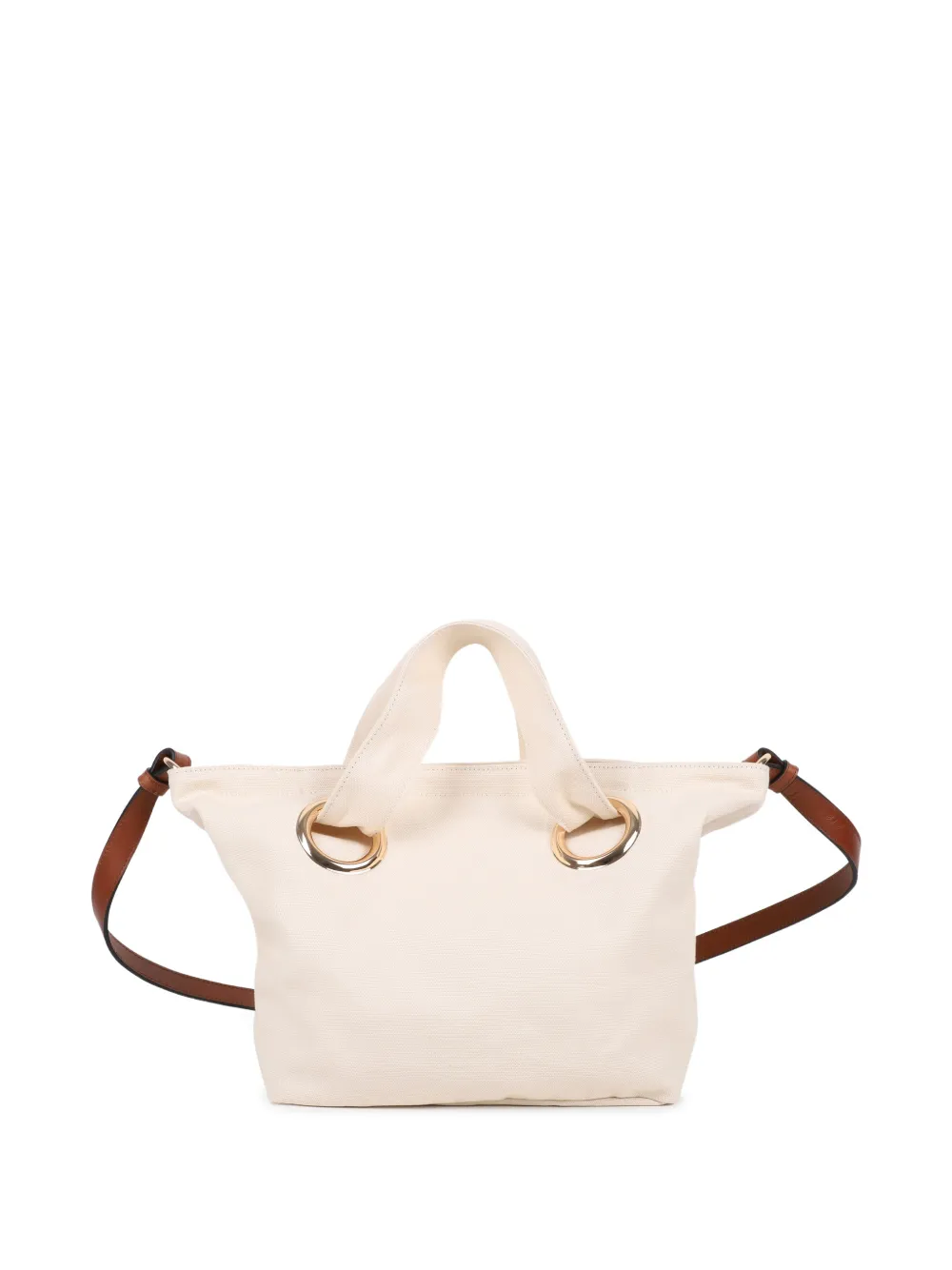 Chlo&eacute; Kids logo-embroidered tote bag - Beige