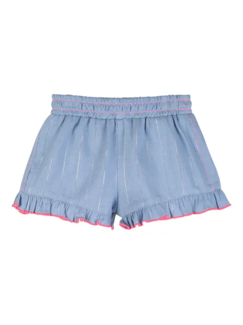 Billieblush striped ruffled shorts