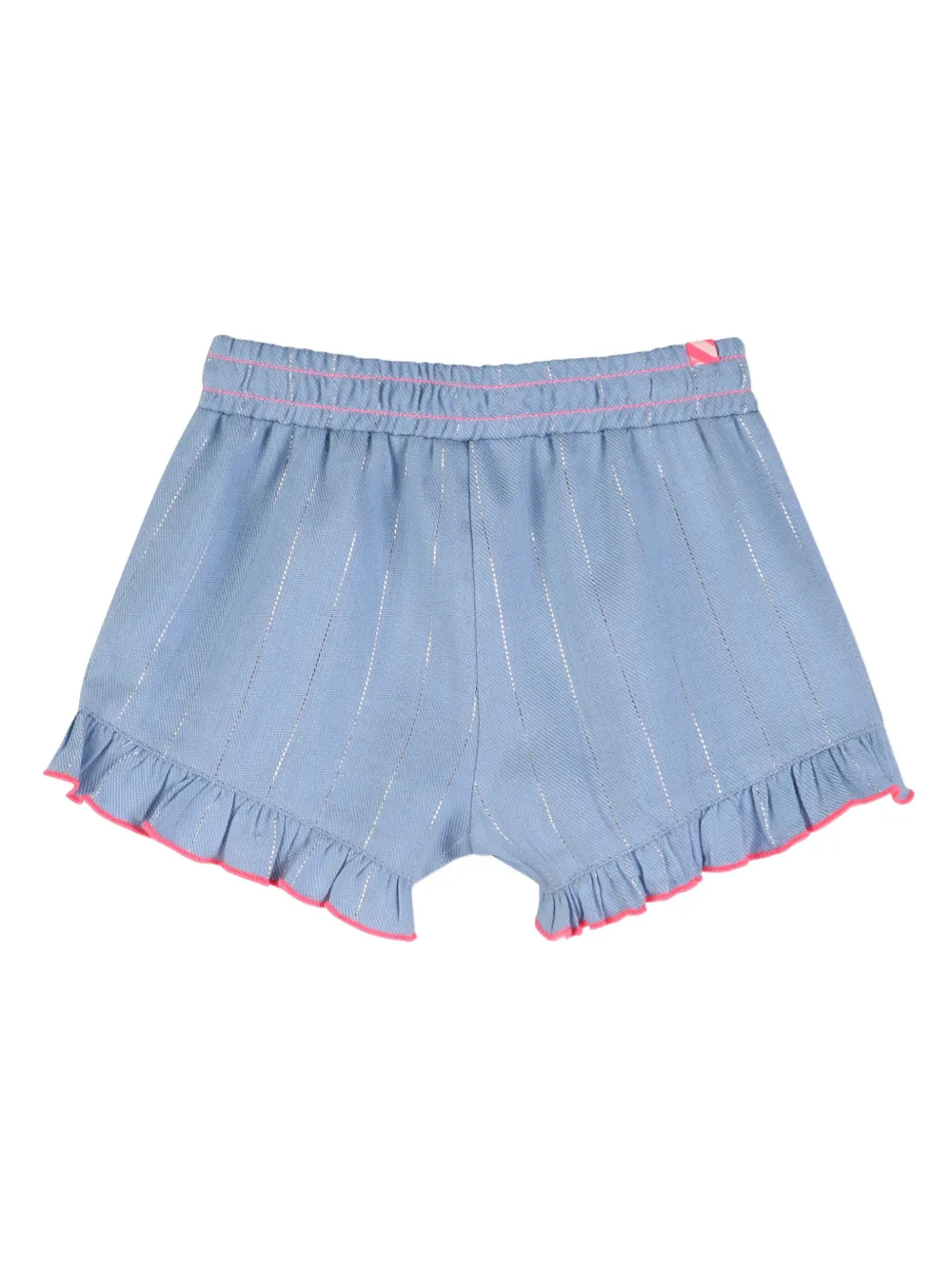  Billieblush Striped Ruffled Shorts - Blue 