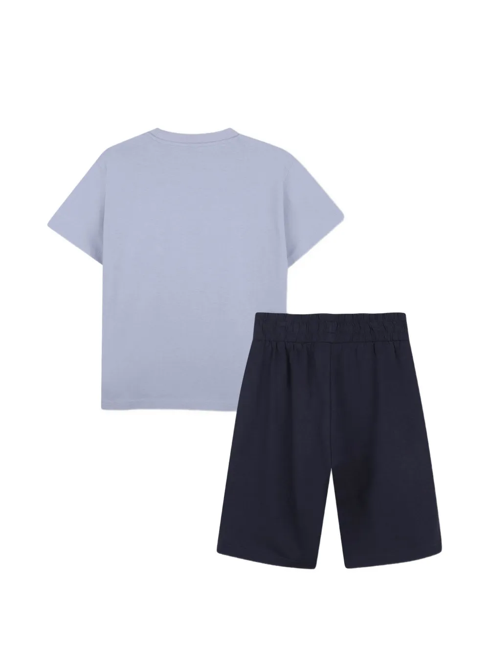  Boss Kidswear Logo-print Shorts Set (set Of Two) - Blue 