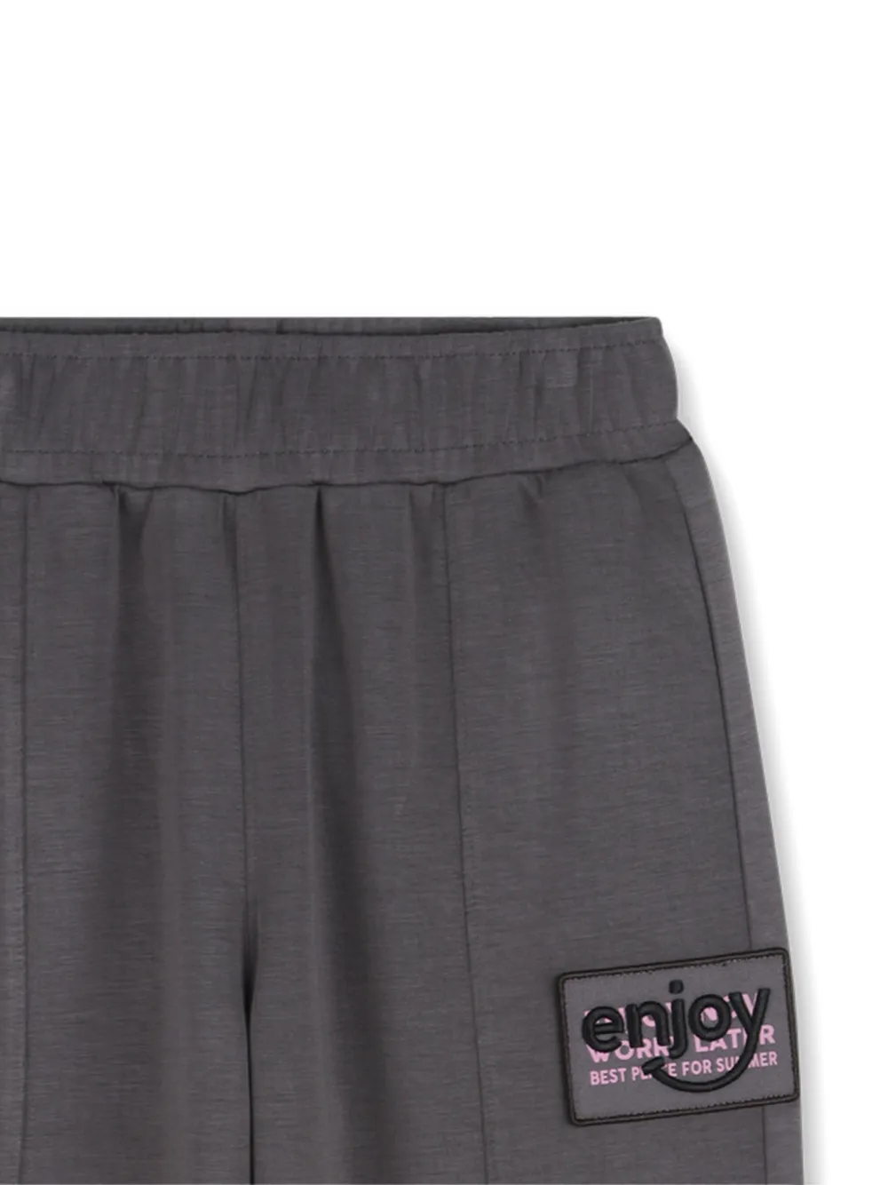  Billieblush Patch-detail Track Pants - Grey 