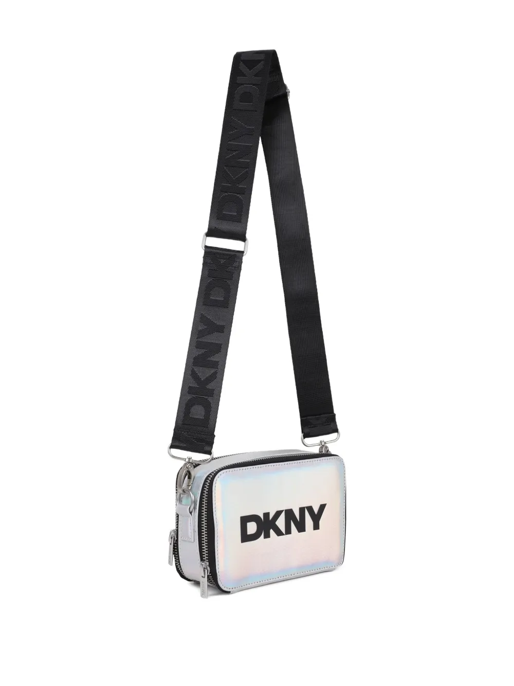  Dkny Kids Logo-print Shoulder Bag - White 