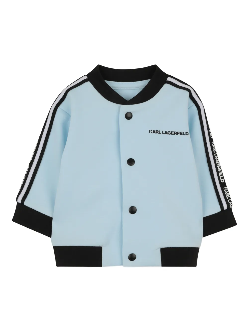 Karl Lagerfeld Kids Trainingspak met logoprint Blauw