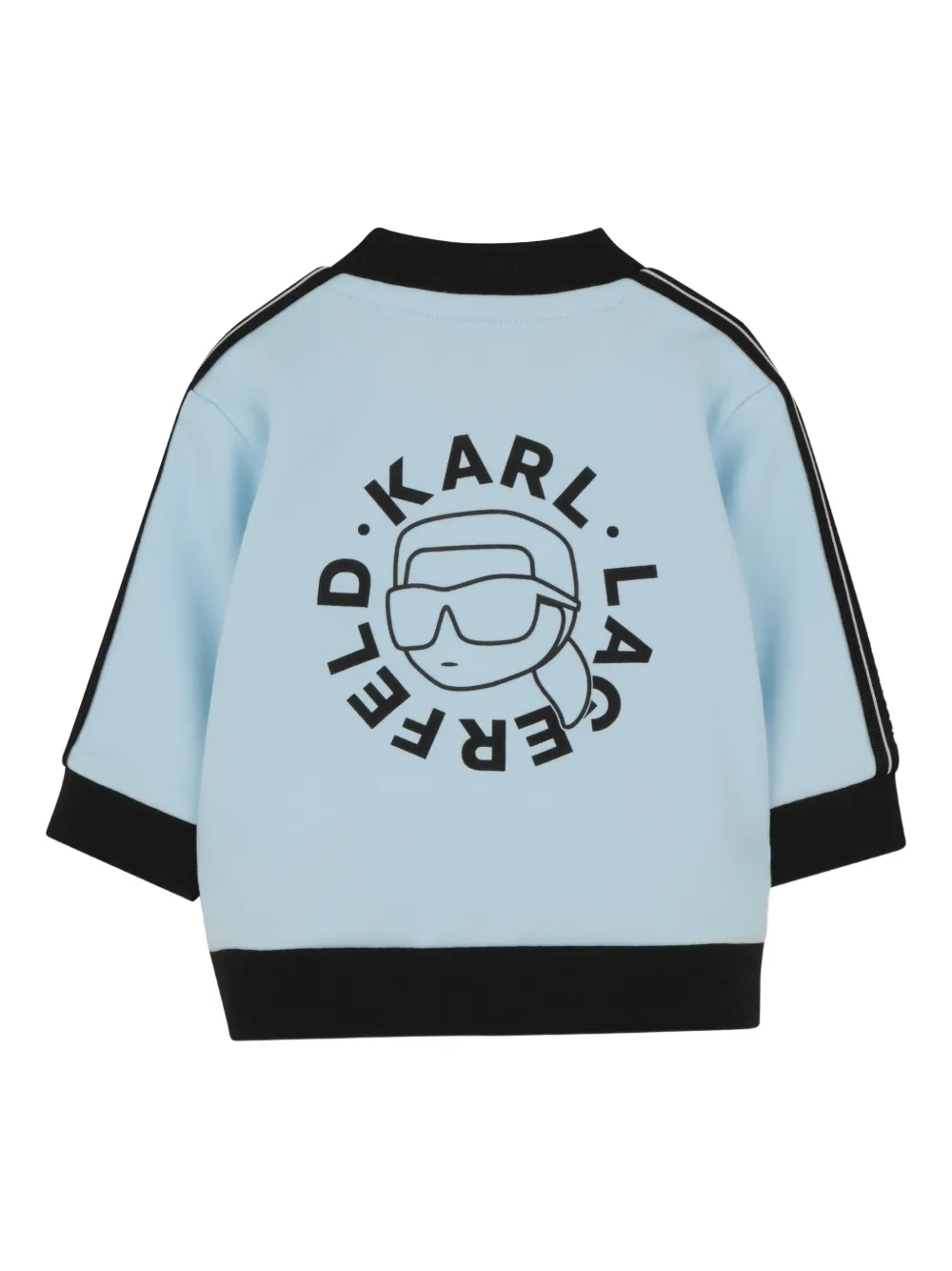 Karl Lagerfeld Kids Trainingspak met logoprint Blauw