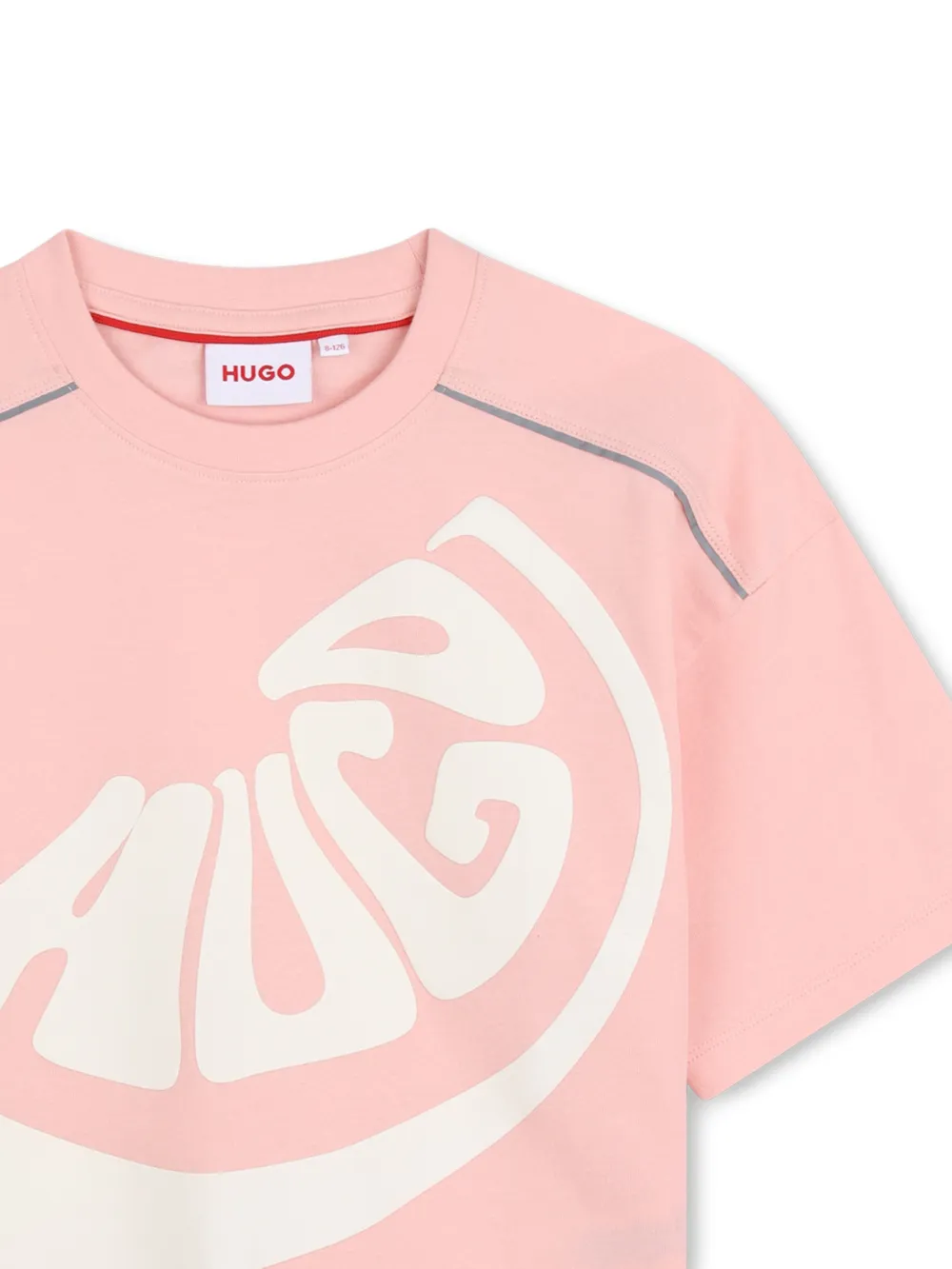  Hugo Kids Graphic T-shirt - Pink 