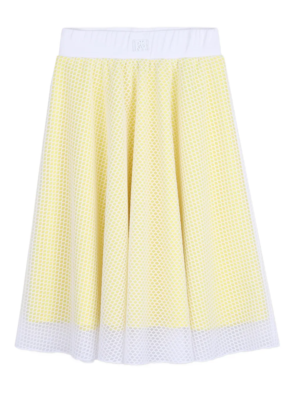 Dkny Kids mesh skirt - Giallo