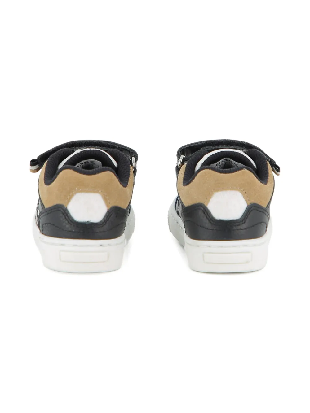 BOSS Kidswear Sneakers met klittenband Zwart
