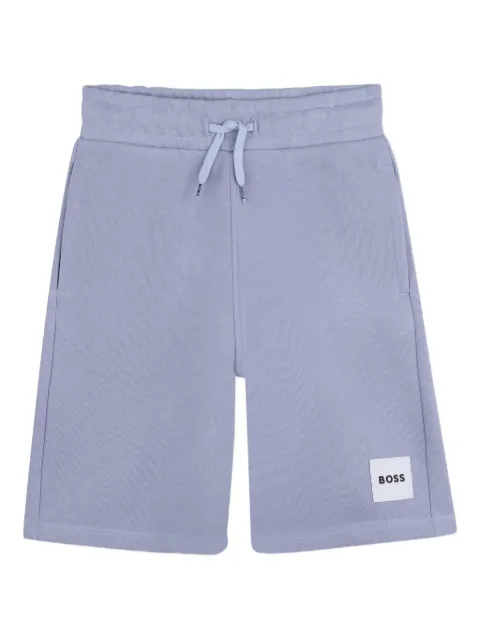 BOSS Kidswear shorts con cordones en la pretina y logo