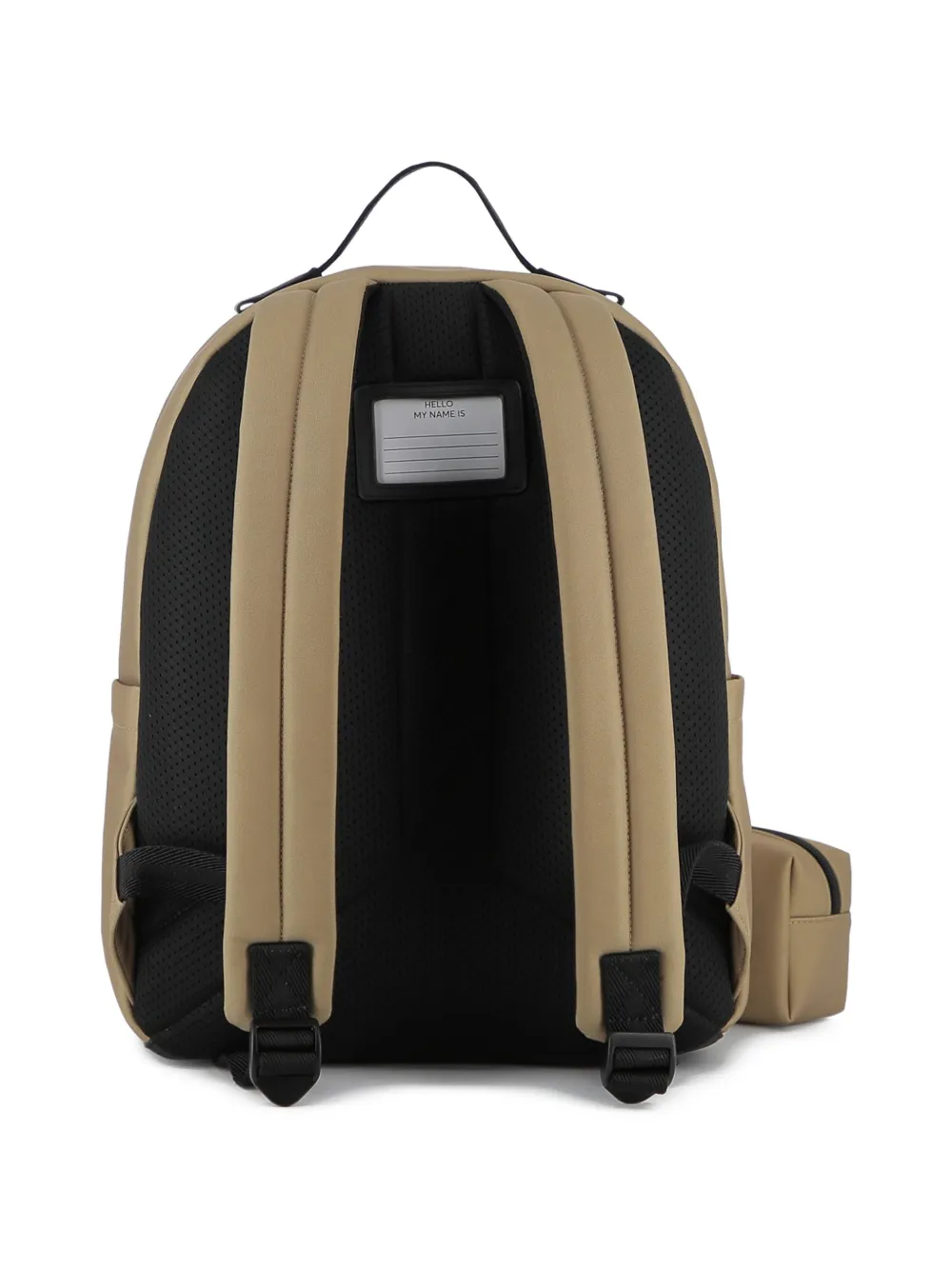  Boss Kidswear Zip Pouch Backpack - Neutrals 