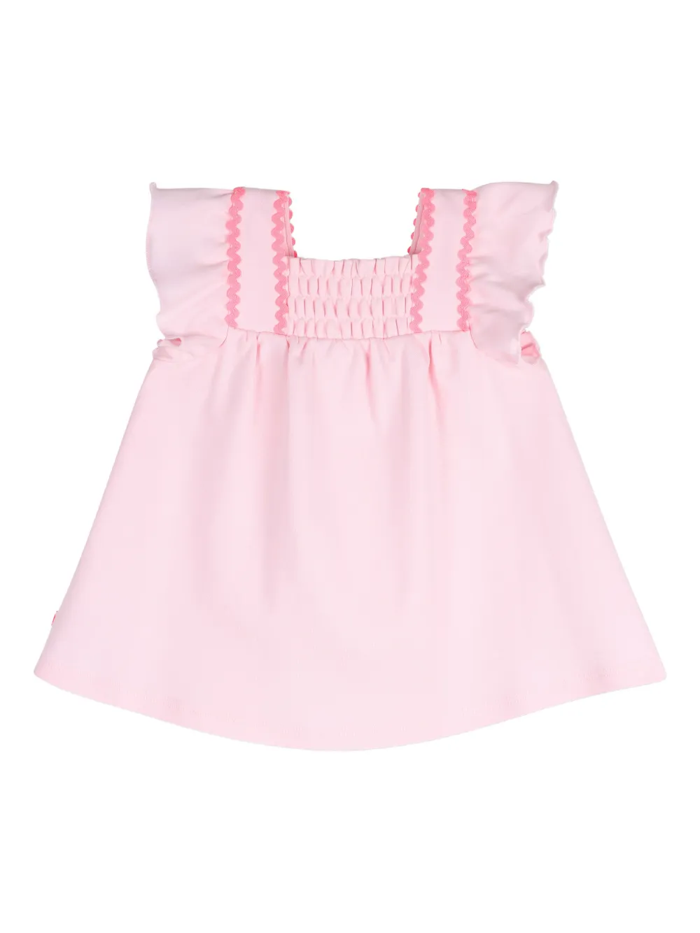 Billieblush Jurk met aardbeidetail en ruches - Roze