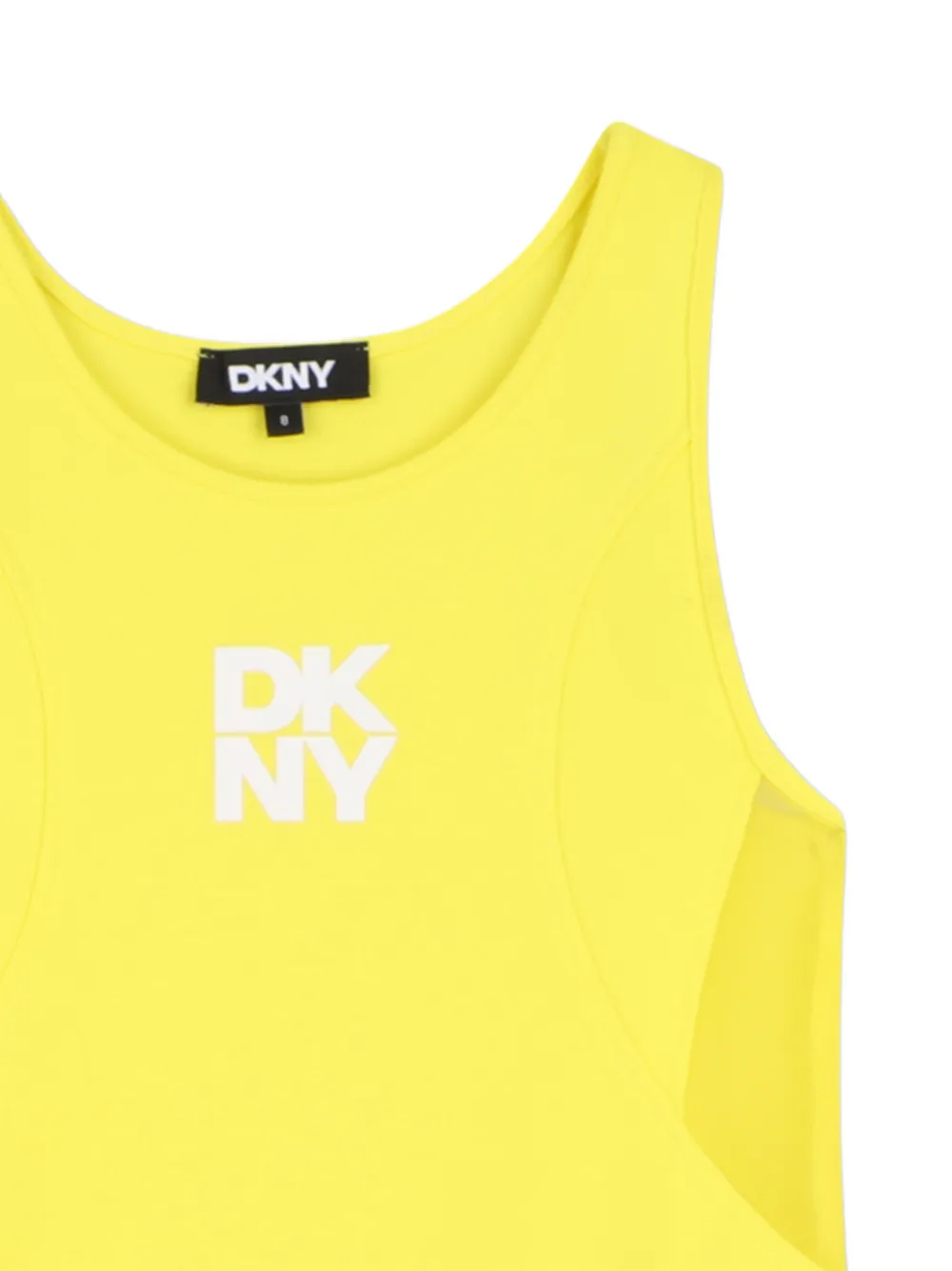  Dkny Kids Side -nserts Dress - Yellow 