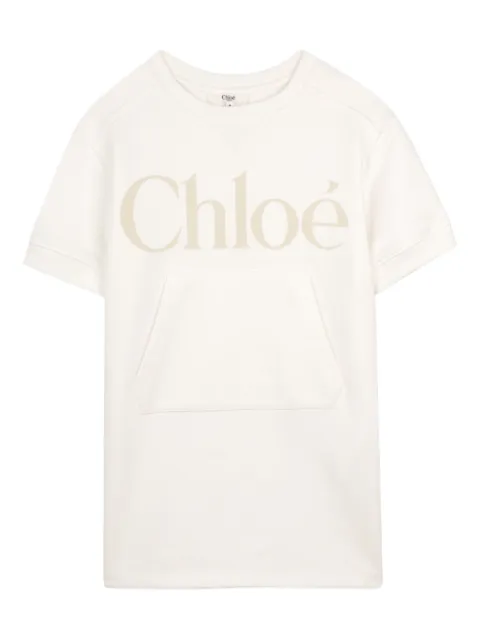 Chloé Kids 파우치 포켓 드레스