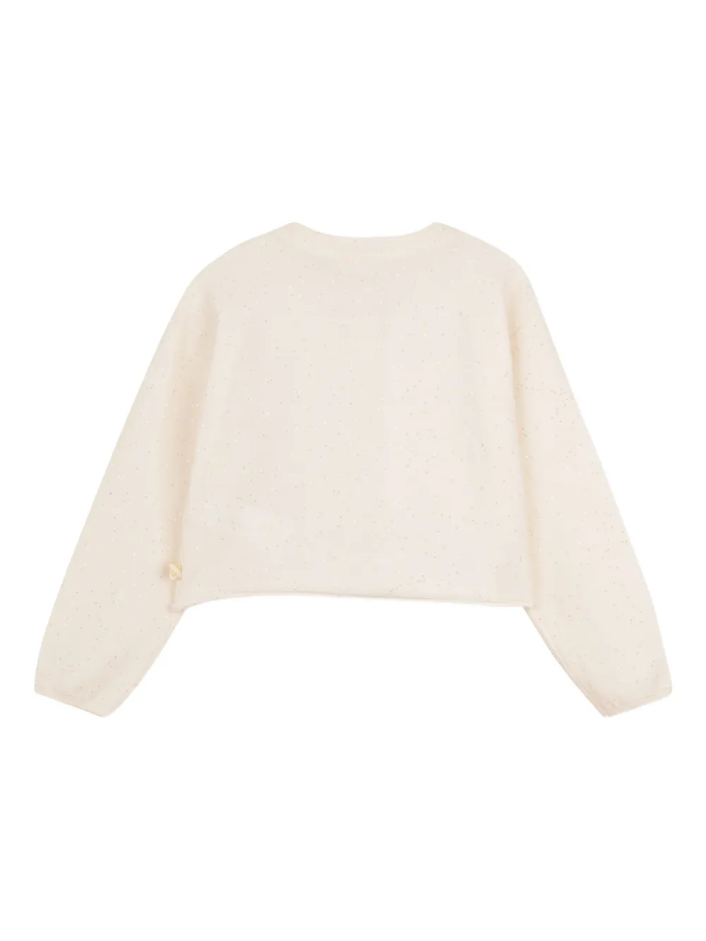 Billieblush Vest verfraaid met strik Beige