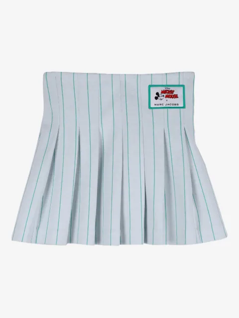 Marc Jacobs Kids falda plisada con motivo de rayas en colaboración con Disney