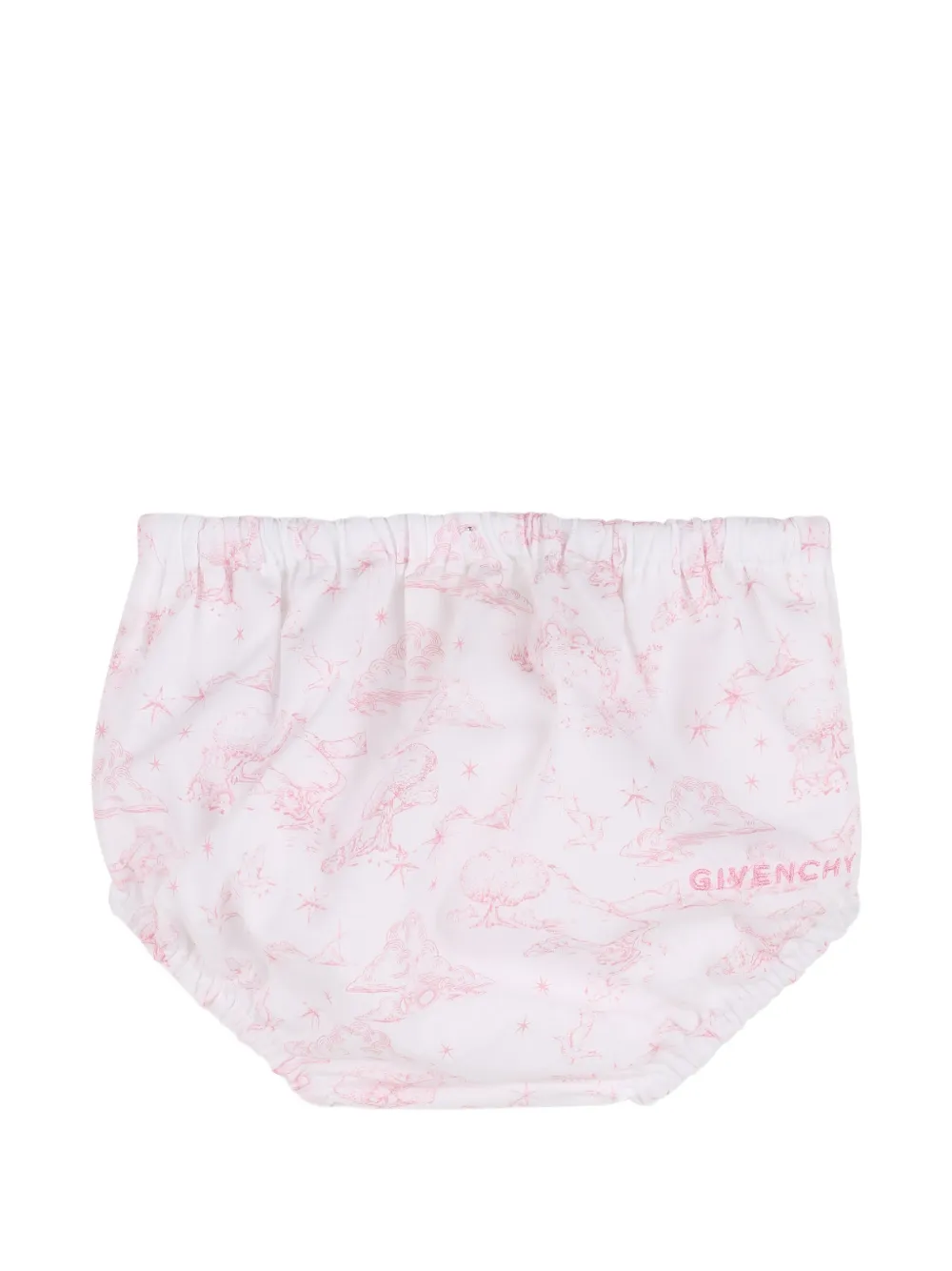 Givenchy Kids Jurk met ruches Wit