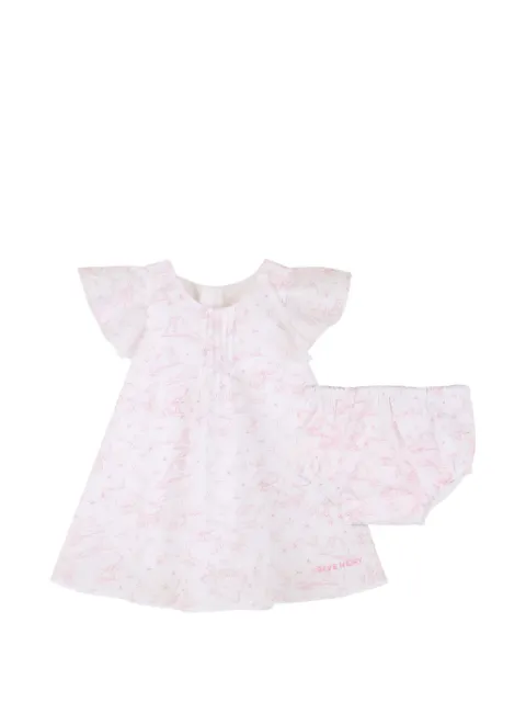 Givenchy Kids vestido con volantes