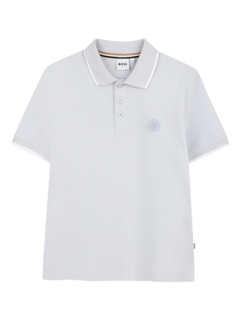 BOSS Kidswear Polo con logo - Grigio