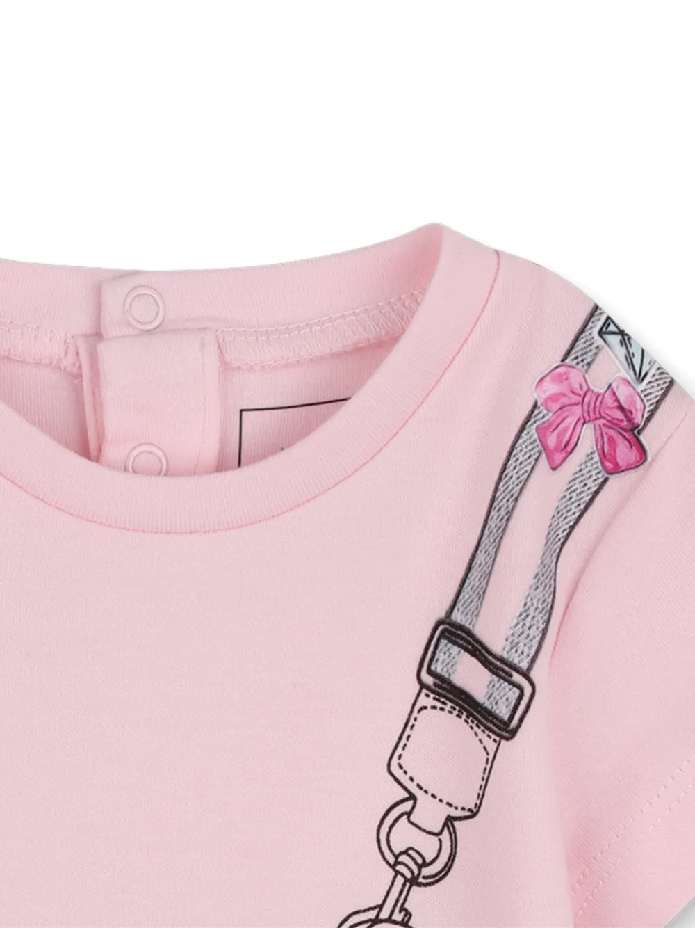 Marc Jacobs Kids Playsuit met print Roze